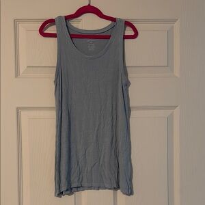 American Eagle dusty blue tank